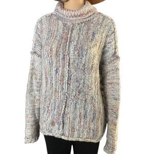 Anthropologie Pilcro Noelle Turtleneck Sweater Women's Size Medium Pullover NEW